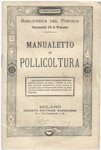 Manualetto pollicoltura - manualetto,
