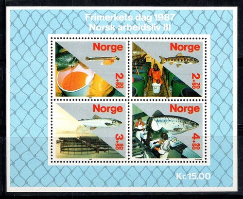 Norvegia 1987 bl - norvegia, mi.